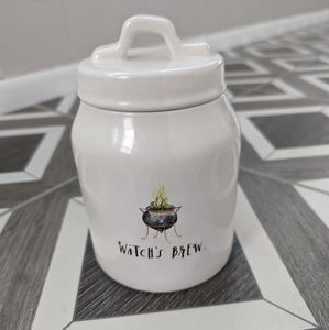 Rae Dunn Witch's Brew Halloween Decorative Cannister